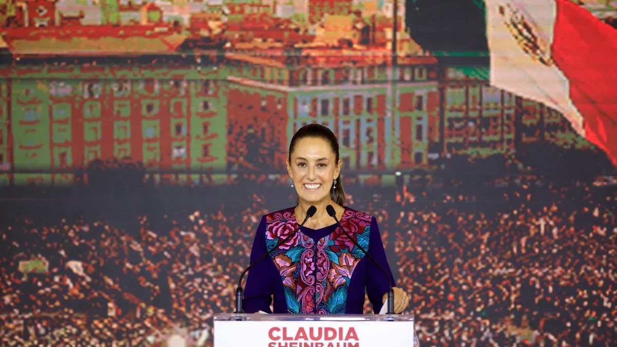 Claudia Sheinbaum hace historia la primera mujer electa presidenta de